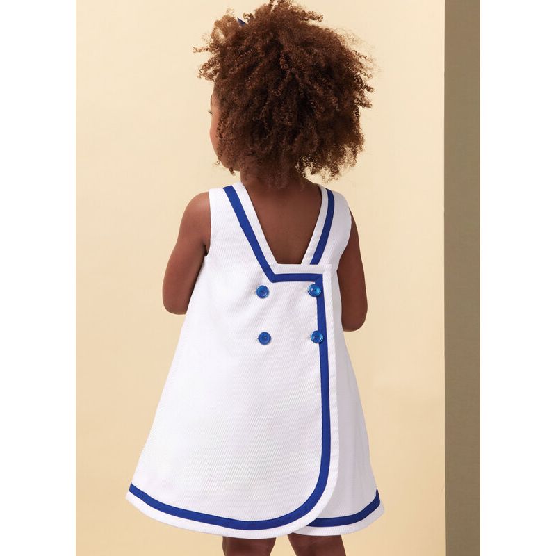 Patron Butterick 7003/A - Robes et culottes pour tout-petits