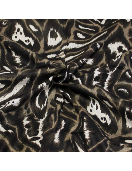 Paréo 100% coton - Sauvage abstrait