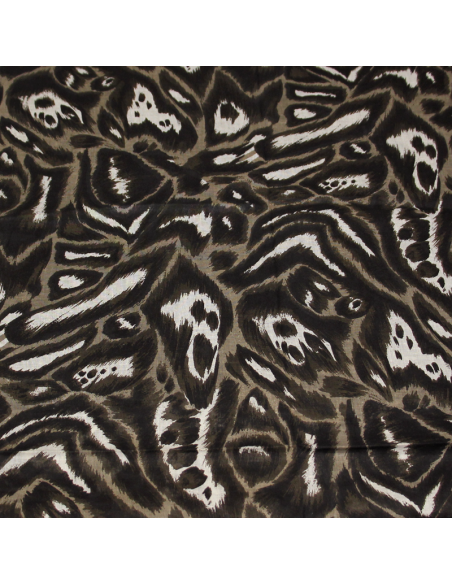 Paréo 100% coton - Sauvage abstrait