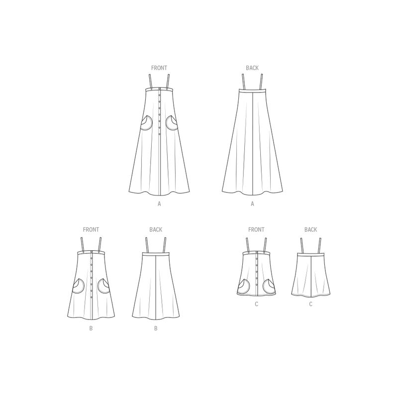 Patron McCall's 8499.H5 - Robe et haut