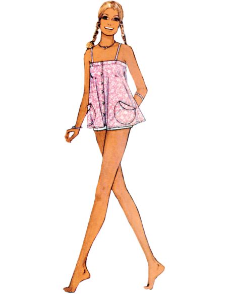 Patron McCall's 8499.H5 - Robe et haut