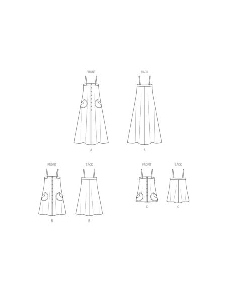 Patron McCall's 8499.H5 - Robe et haut