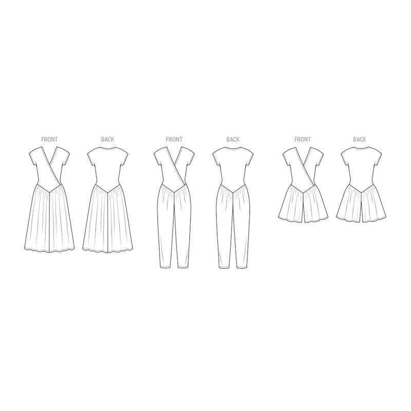 Patron McCall's 8500.H5 - Robe et combinaison