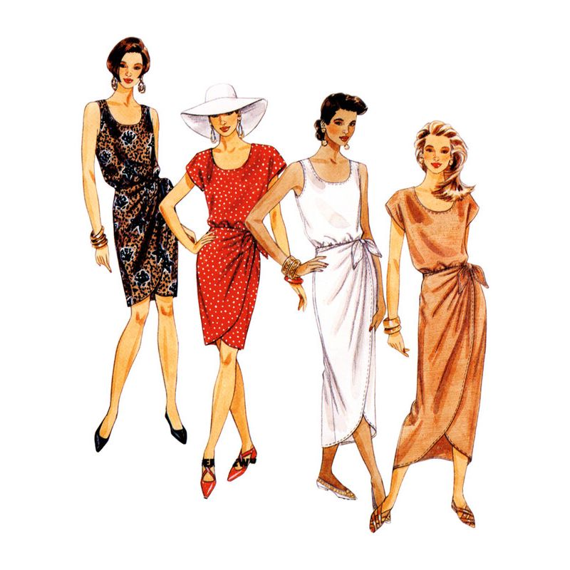 Patron McCall's 8501.D5 - Robe Sarong