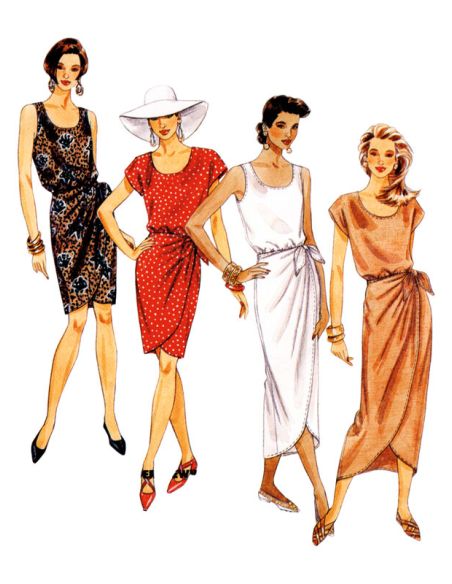 Patron McCall's 8501.D5 - Robe Sarong