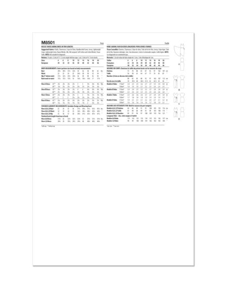 Patron McCall's 8501.D5 - Robe Sarong