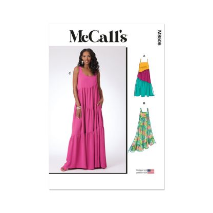 Patron McCall's 8506.K5 - Robes asymétriques