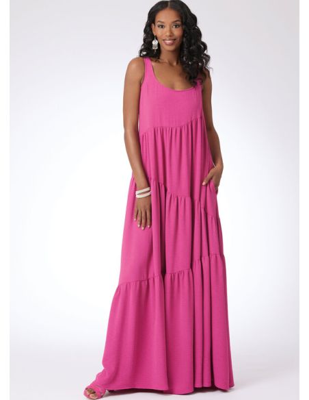 Patron McCall's 8506.K5 - Robes asymétriques