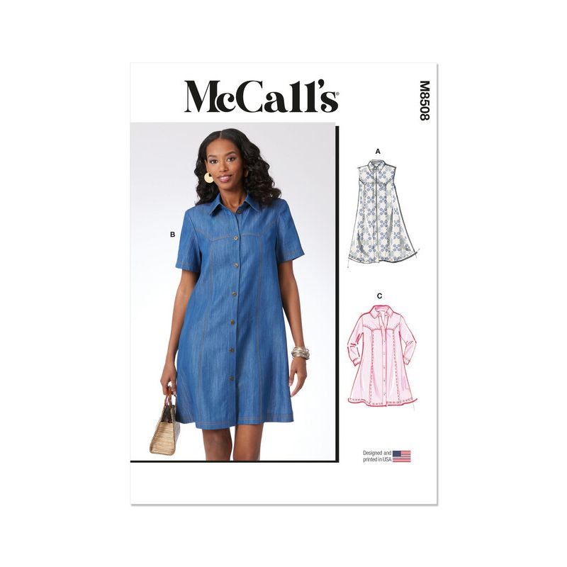 Patron McCall's 8508.K5 - Robe à variations de manches