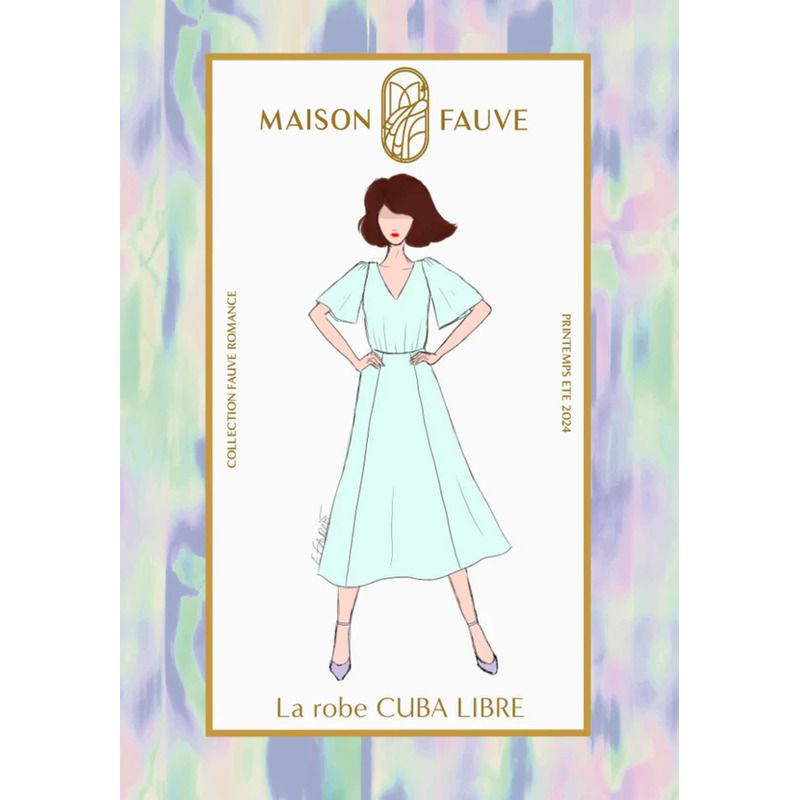 Patron Maison Fauve - Robe Cuba Libre