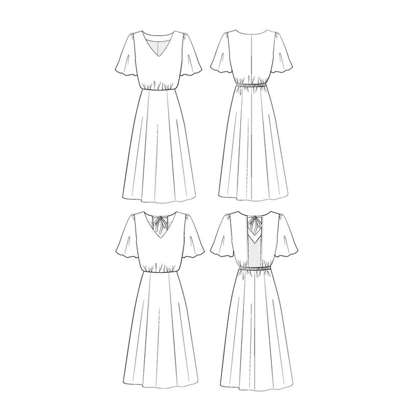 Patron Maison Fauve - Robe Cuba Libre