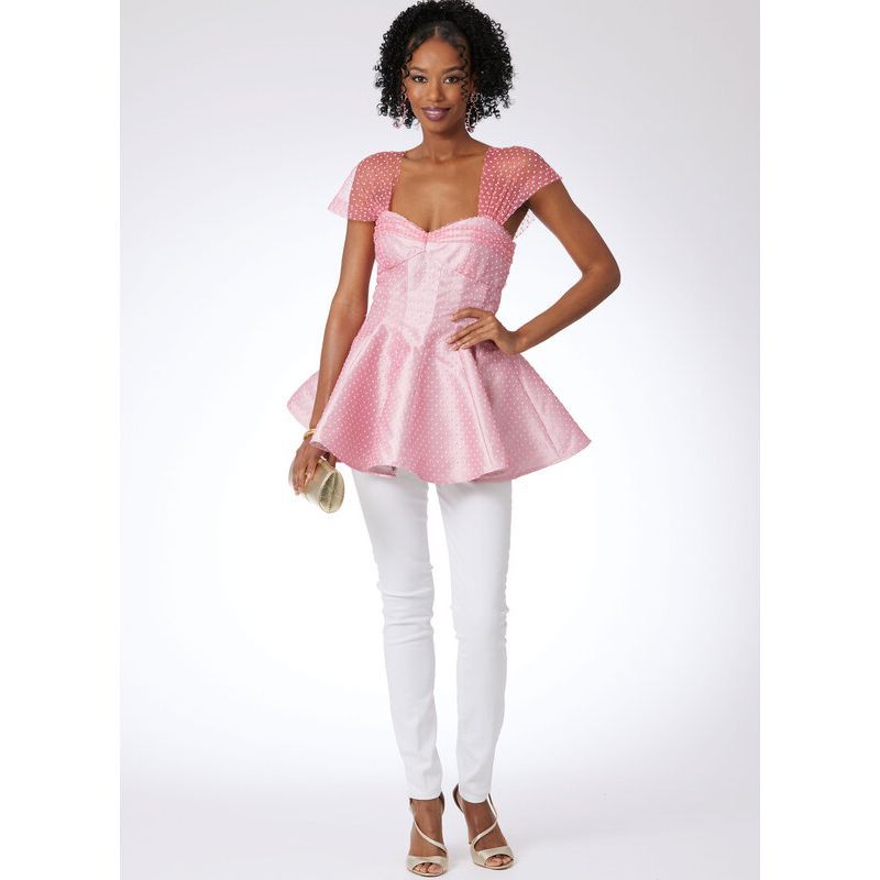 Patron McCall's 8509.H5 - Tops à basque