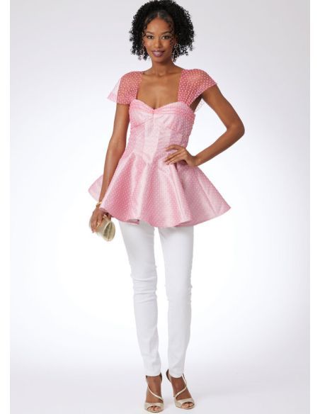 Patron McCall's 8509.H5 - Tops à basque