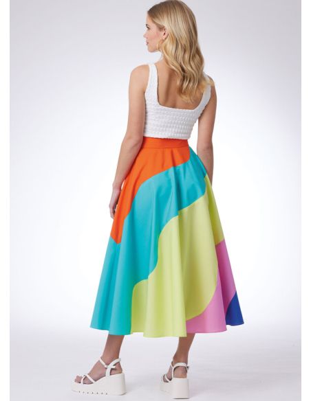 Patron McCall's 8510.K5 - Jupes mi-Longues