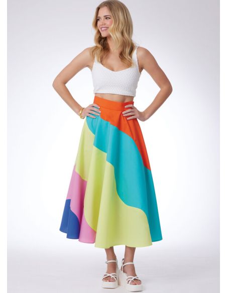 Patron McCall's 8510.K5 - Jupes mi-Longues