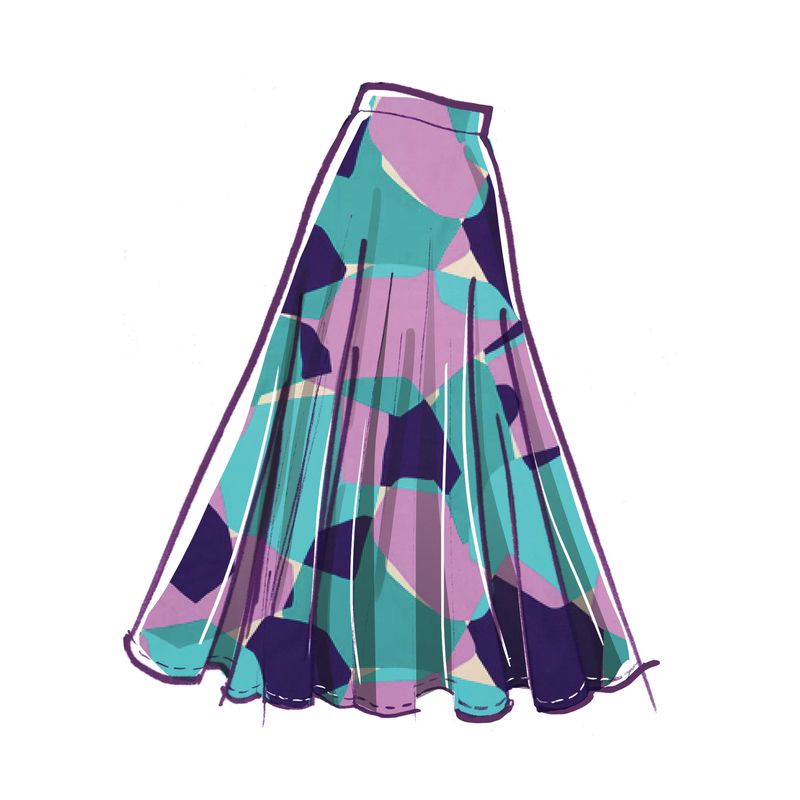 Patron McCall's 8510.K5 - Jupes mi-Longues