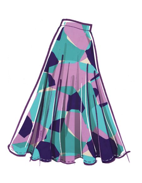 Patron McCall's 8510.K5 - Jupes mi-Longues