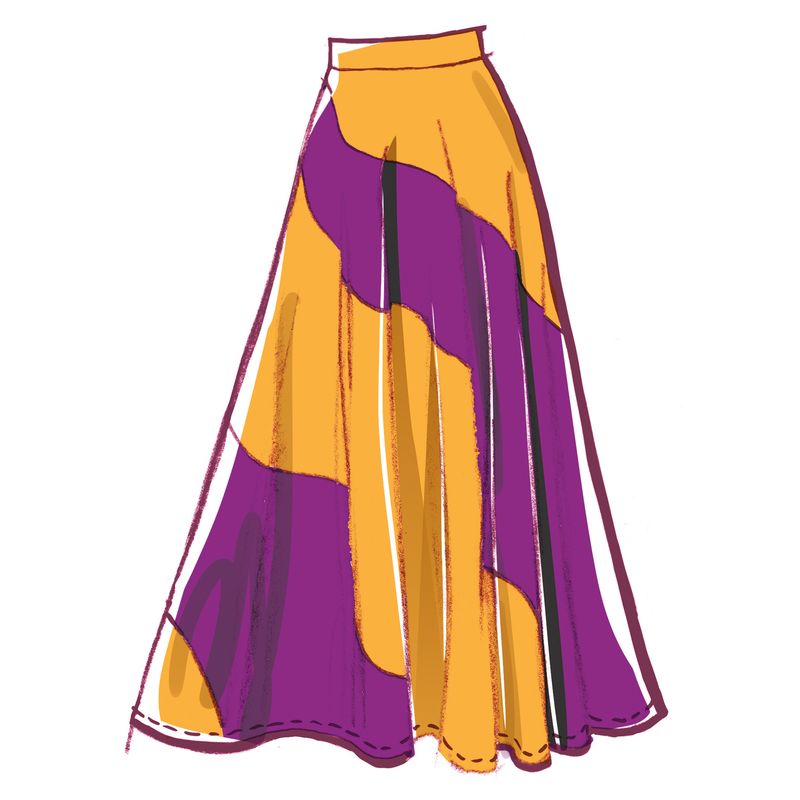 Patron McCall's 8510.K5 - Jupes mi-Longues