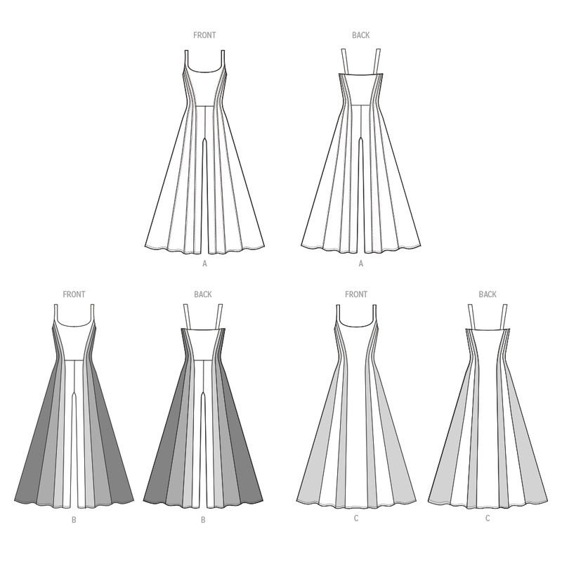 Patron McCall's 8512.D5 - Combinaisons et robes