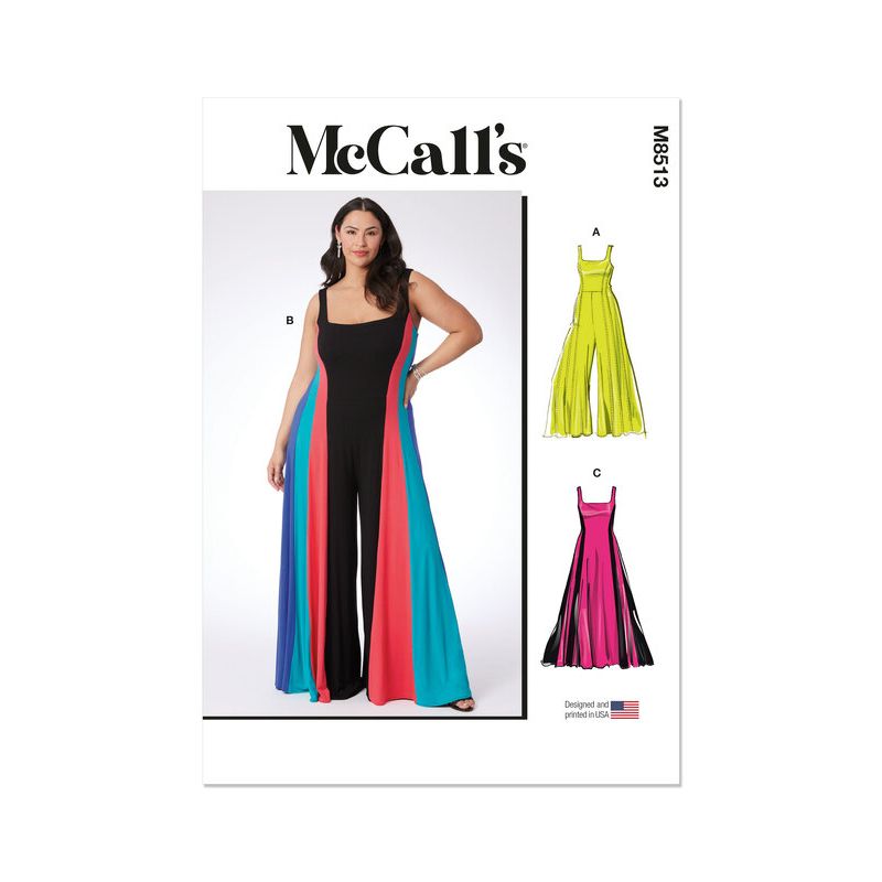 Patron McCall's 8513.W2 - Combinaisons et robes