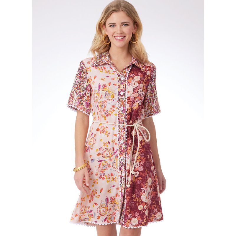 Patron McCall's 8515.K5 - Robe Chemisier, top et pantalon