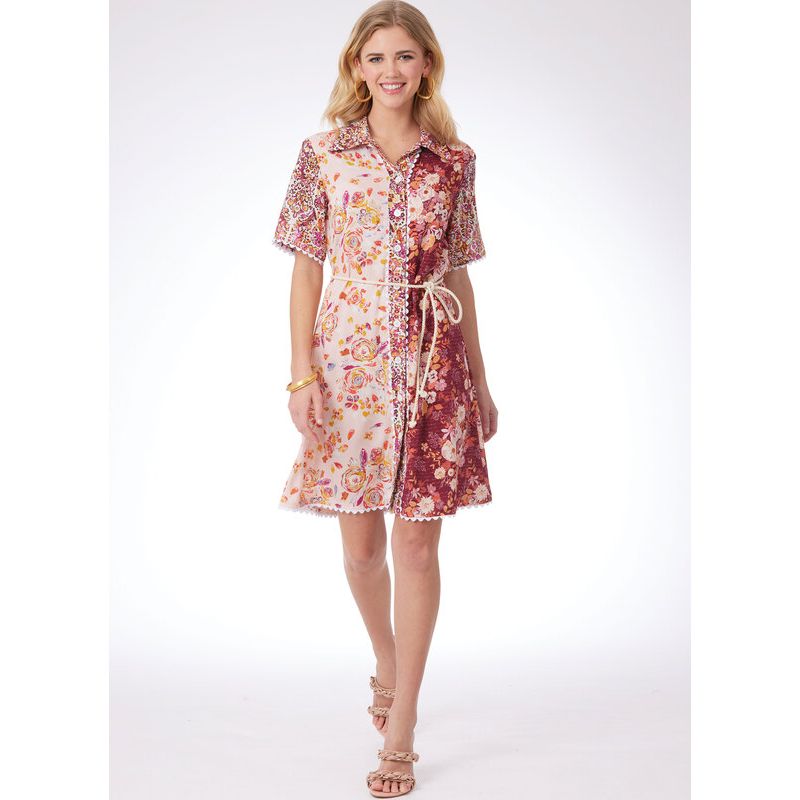 Patron McCall's 8515.K5 - Robe Chemisier, top et pantalon