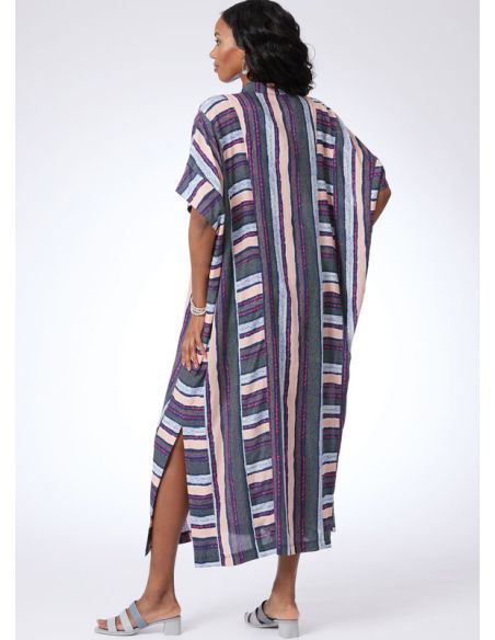 Patron McCall's 8516.A -Caftan misses en deux longueurs