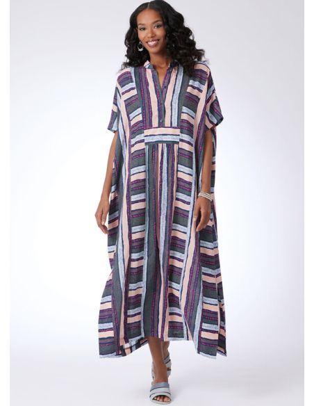 Patron McCall's 8516.A -Caftan misses en deux longueurs