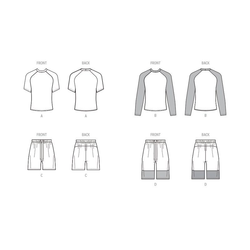 Patron McCall's 8517.AA - Rashguards et shorts