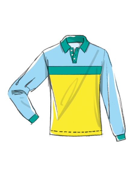 Patron McCall's 8518.A - Polos pour hommes