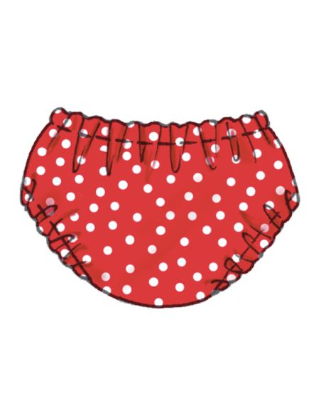 Patron McCall's 8519.A - Robes, barboteuses, culottes et chapeaux pour Bébés