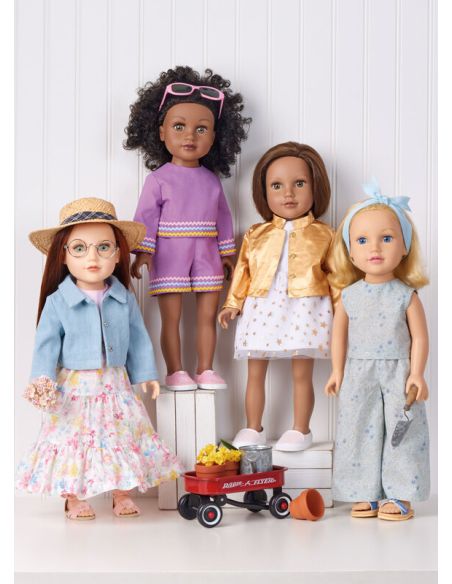 Patron McCall's 8523.OS - Vêtements pour Poupées de 18"