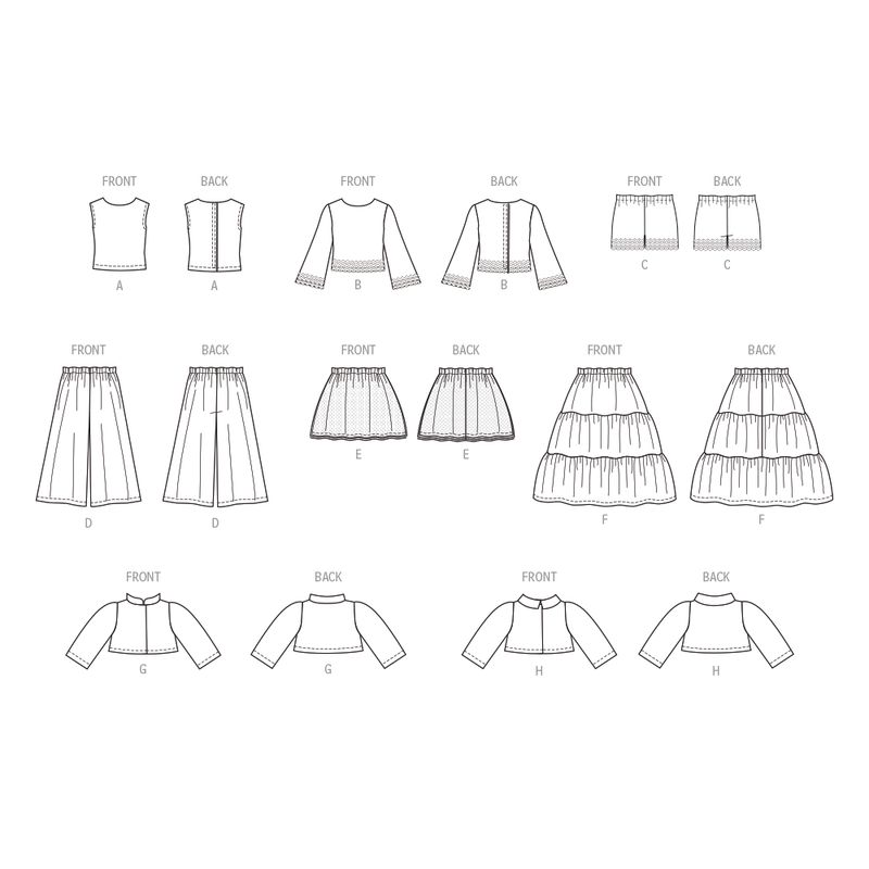 Patron McCall's 8523.OS - Vêtements pour Poupées de 18"