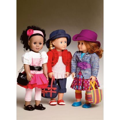 Patron McCall's 8524.OS - Vêtements pour Poupées de 18" 2