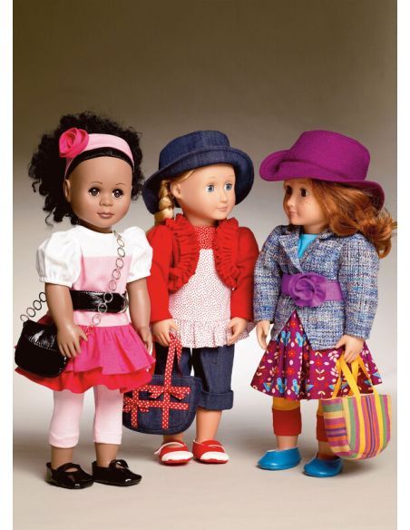 Patron McCall's 8524.OS - Vêtements pour Poupées de 18"