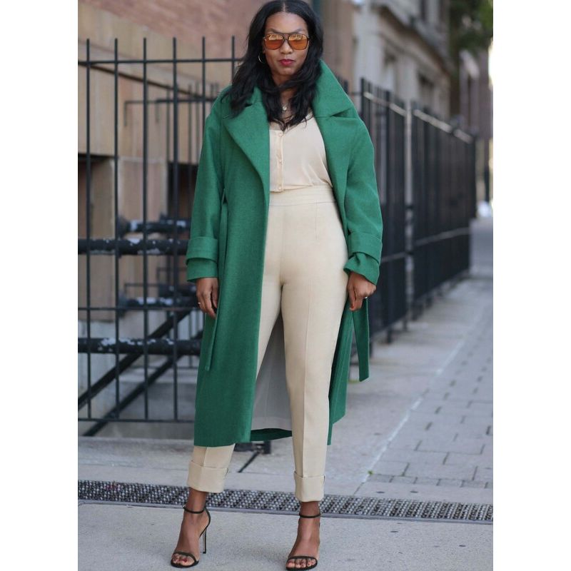 Patron KnowMe 2001.M1 - Manteau oversize et pantalon taille haute