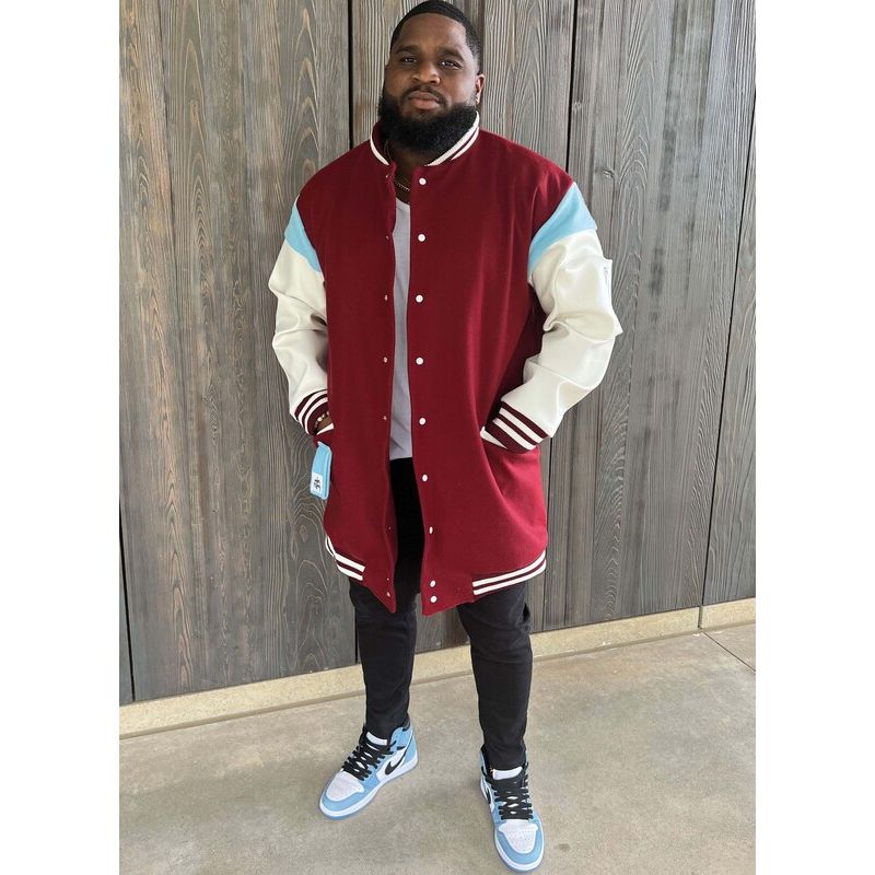 Patron KnowMe 2010.AA - Blouson varsity pour homme