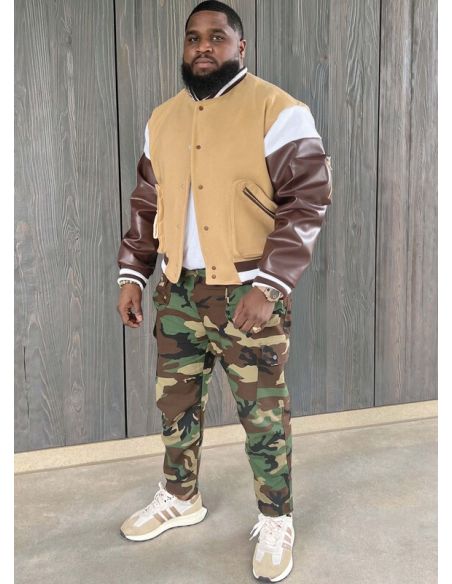 Patron KnowMe 2010.AA - Blouson varsity pour homme