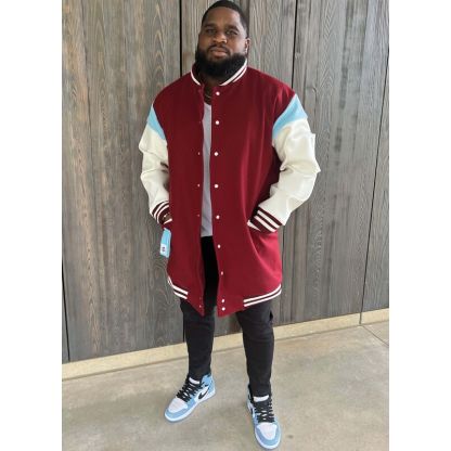 Patron KnowMe 2010.AA - Blouson varsity pour homme 2