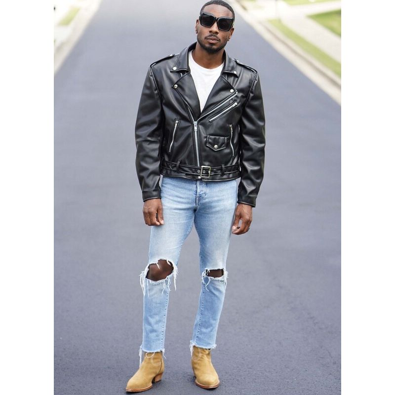 Patron KnowMe 2011.AA - Blouson moto pour homme