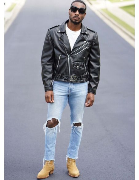 Patron KnowMe 2011.AA - Blouson moto pour homme