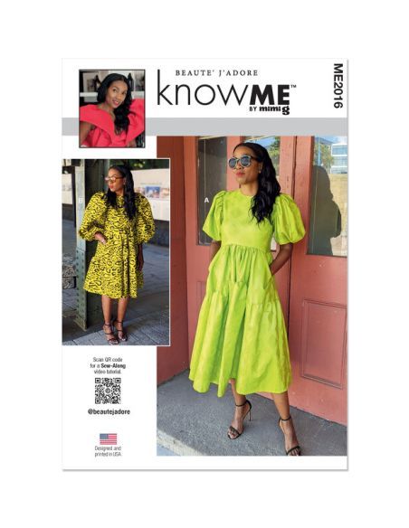 Patron KnowMe 2016.K5 - Robe misses' par Beaute' J'adore
