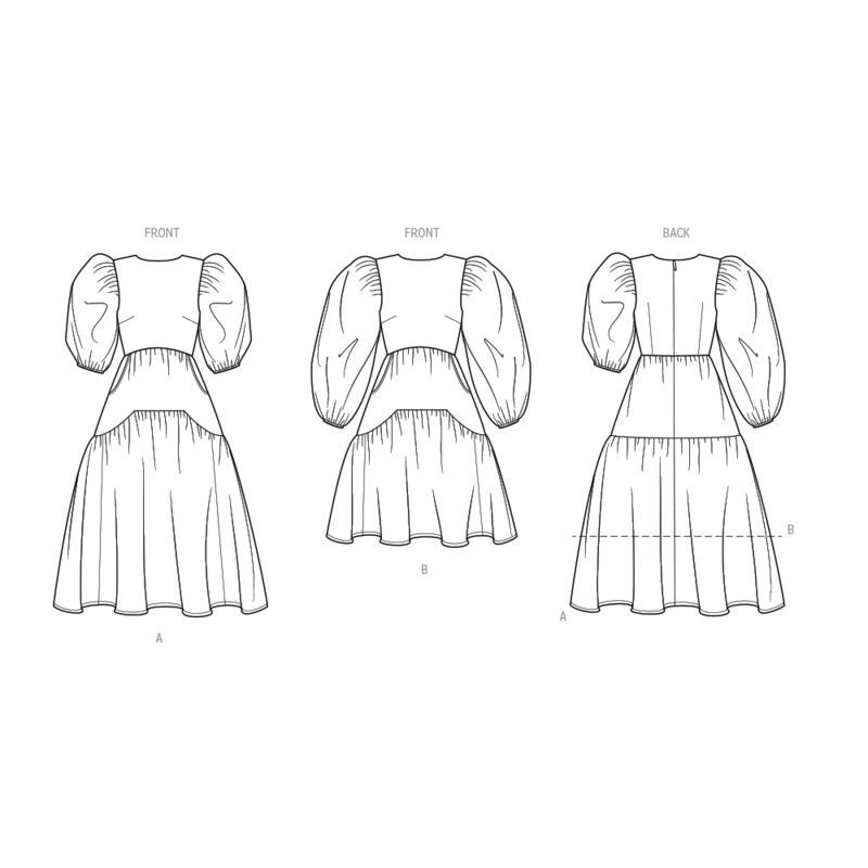 Patron KnowMe 2016.K5 - Robe misses' par Beaute' J'adore