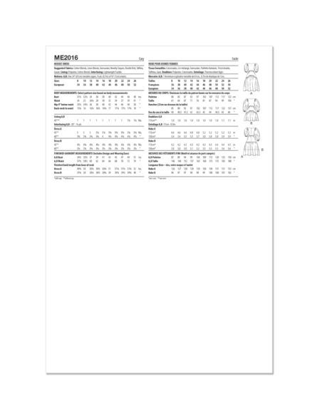 Patron KnowMe 2016.K5 - Robe misses' par Beaute' J'adore