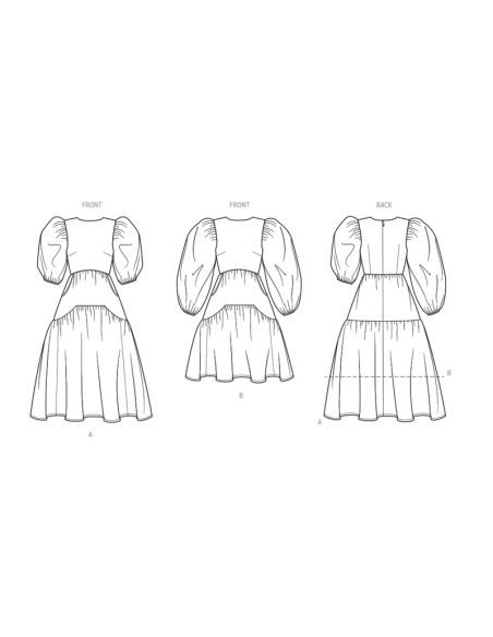 Patron KnowMe 2016.K5 - Robe misses' par Beaute' J'adore