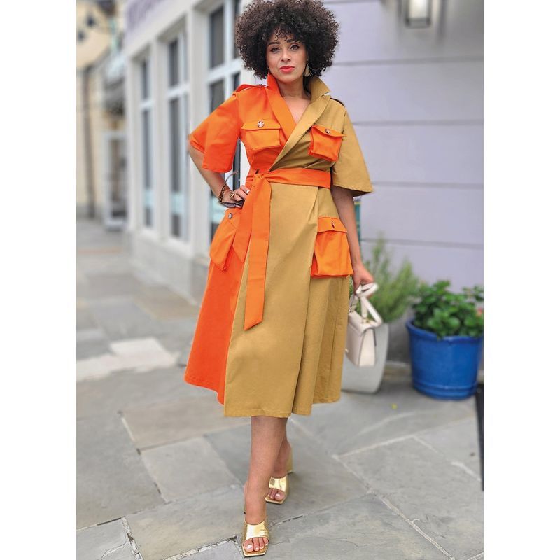 Patron KnowMe 2020.M1 - Robe portefeuille