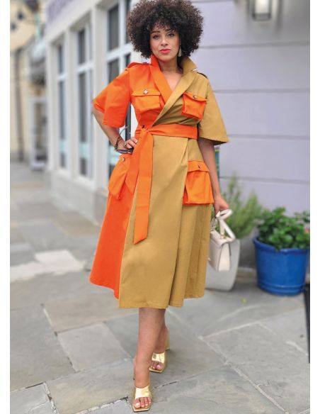 Patron KnowMe 2020.M1 - Robe portefeuille