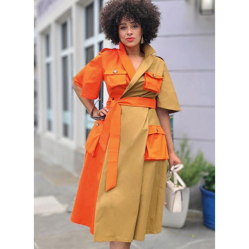 Patron KnowMe 2020.M1 - Robe portefeuille