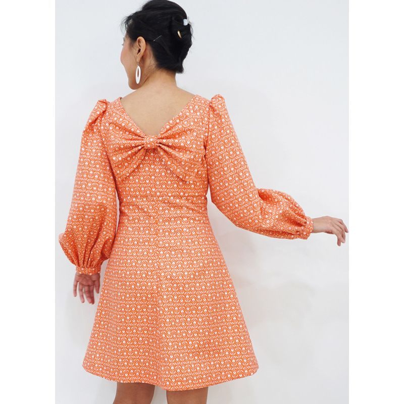 Patron KnowMe 2021.K5 - Robe misses' par Gwen Heng