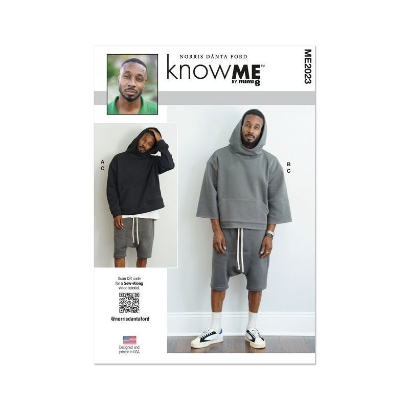 Patron KnowMe 2023.A - Sweat à capuche et short
